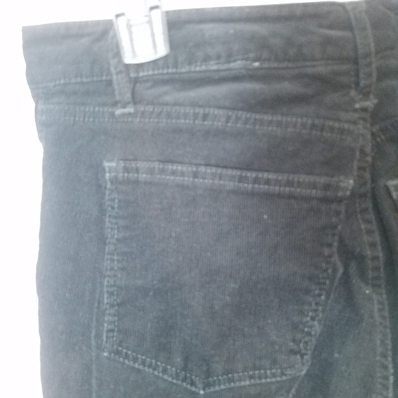 Talbots flawless five pocket straight black corduroy pants - Picture 6 of 9